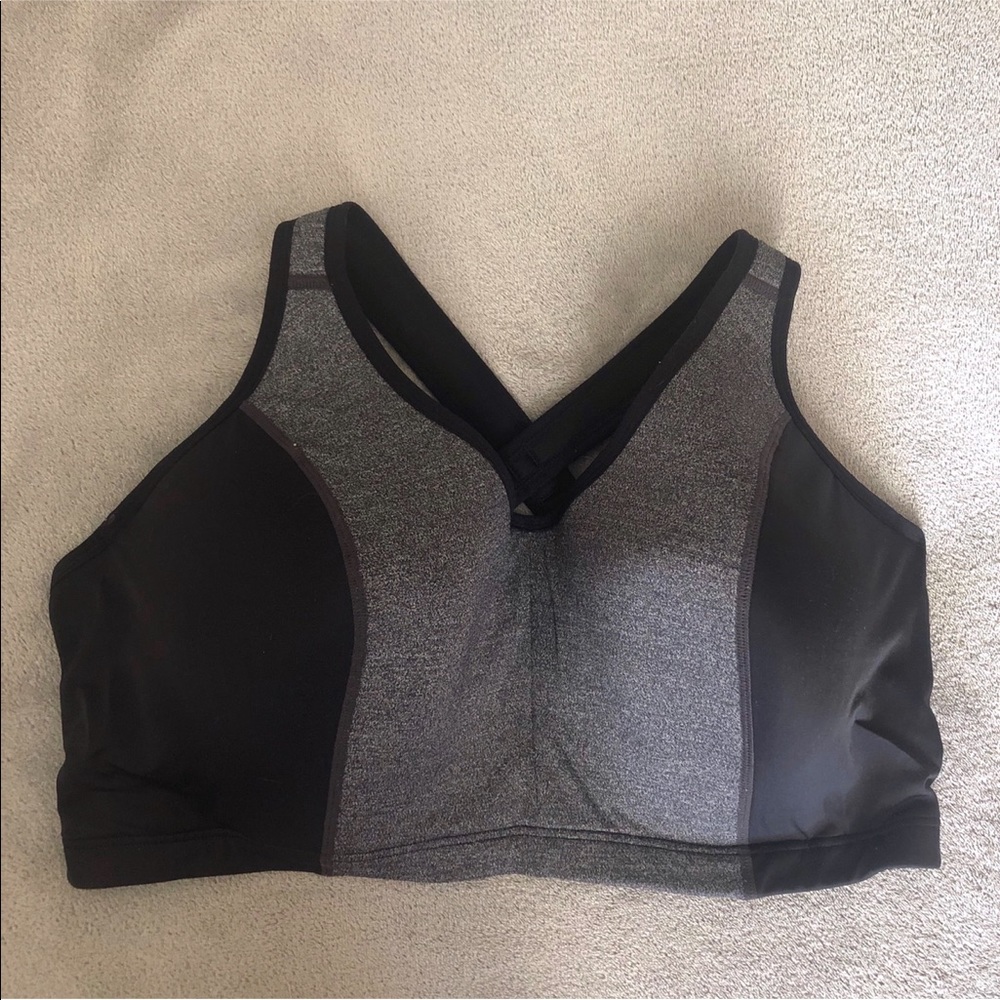 Plus size sports bra